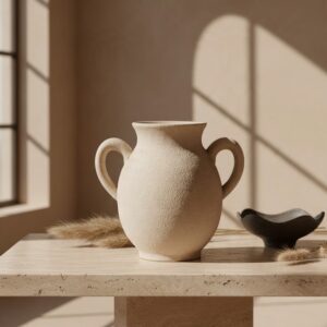 ceramic vase 01 white lifestyle1
