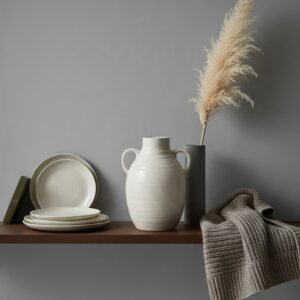 ceramic vase 02 white lifestyle1