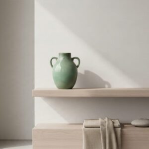 ceramic vase 04 green lifestyle