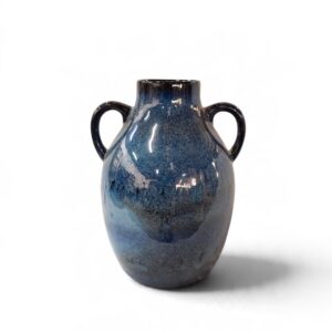 ceramic vase 05 blue