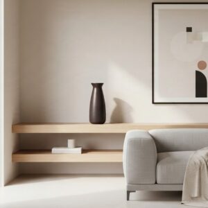 ceramic vase 17 black lifestyle