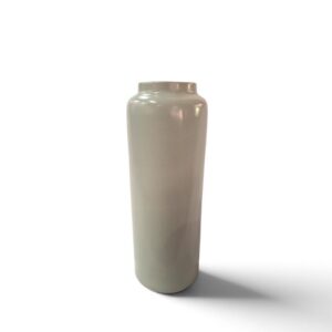 ceramic vase 20 green cylindrical