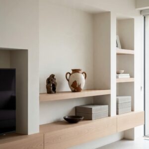 ceramic vase 25 brown white lifestyle