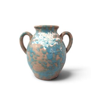 ceramic vase 27 blue