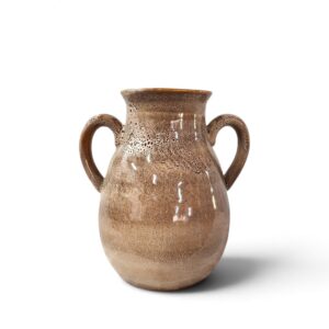 ceramic vase 30 brown