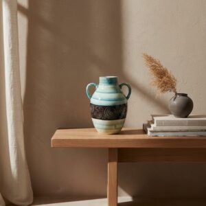 ceramic vase 31 blue lifestyle