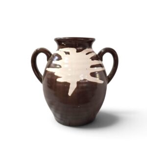 ceramic vase 34 black