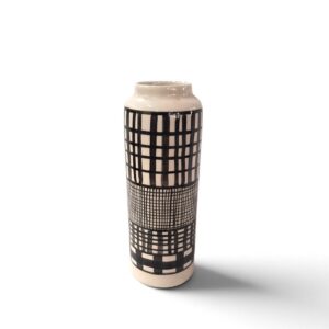 ceramic vase 37 tall cylindrical