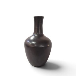 ceramic vase 41 waterdrop black