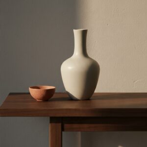 ceramic vase 42 grey lifestyle