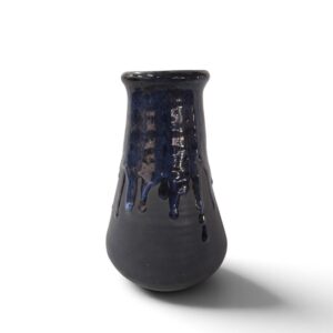ceramic vase 51 cobalt drops